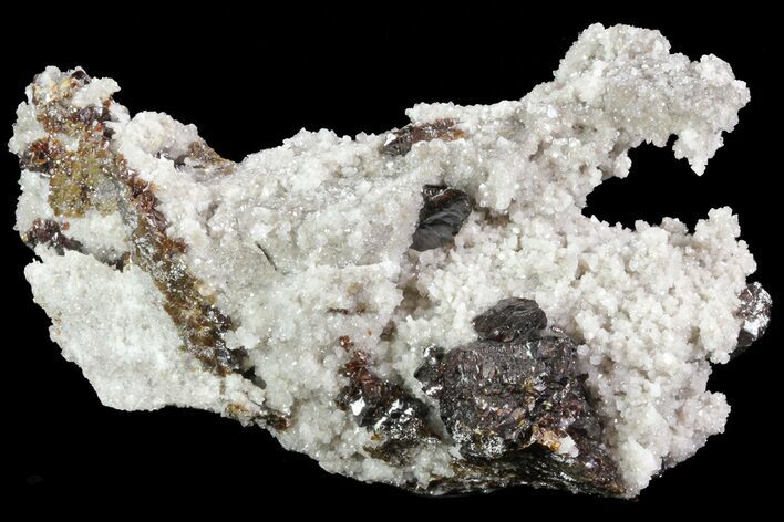 Sphalerite Cluster on Sparkling Dolomite - Elmwood Mine #71927